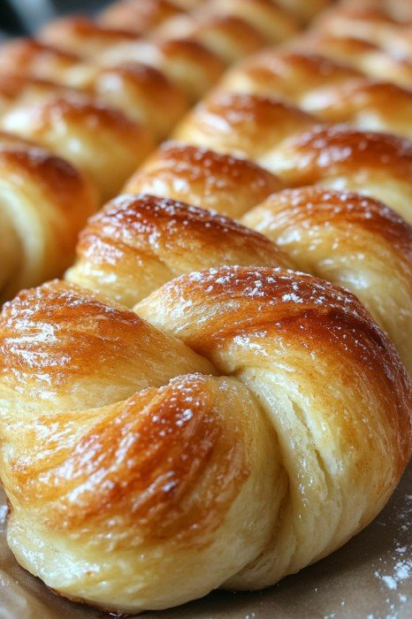 Weihnachtlicher Sternen-Drehbrot