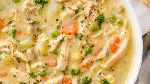 Chicken Pot Pie Soup Recipe