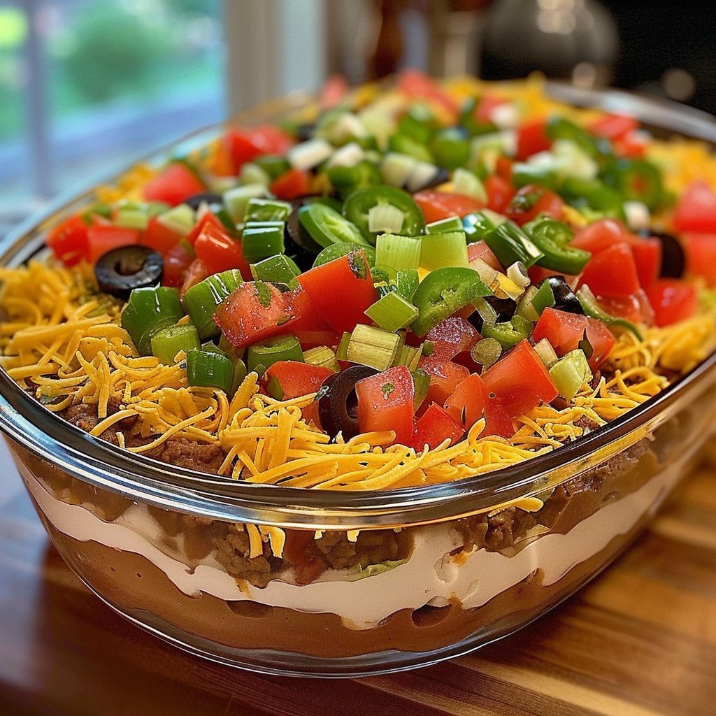 Seven-Layer Taco Dip