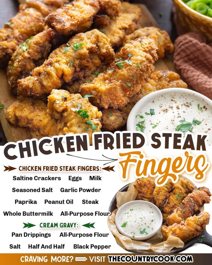 Chicken Fried Steak Fingers