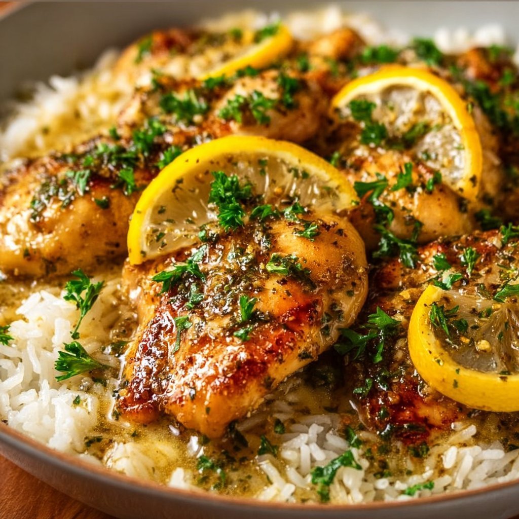 Lemon Garlic Butter Chicken Breasts