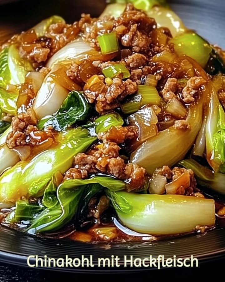 Chinakohl mit Hackfleisch