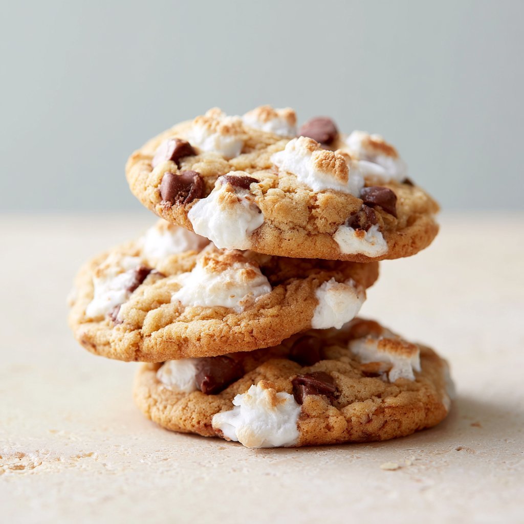 Marshmallow Chocolate Chip Cookies
