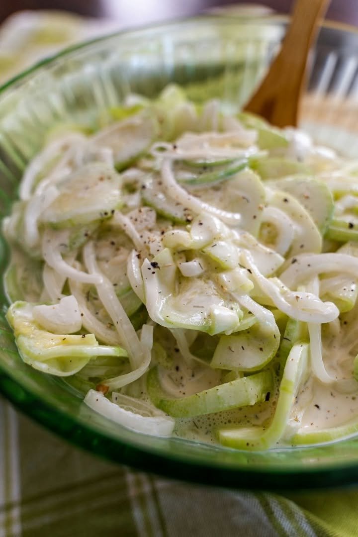 Cucumber Salad with Dill Dressing