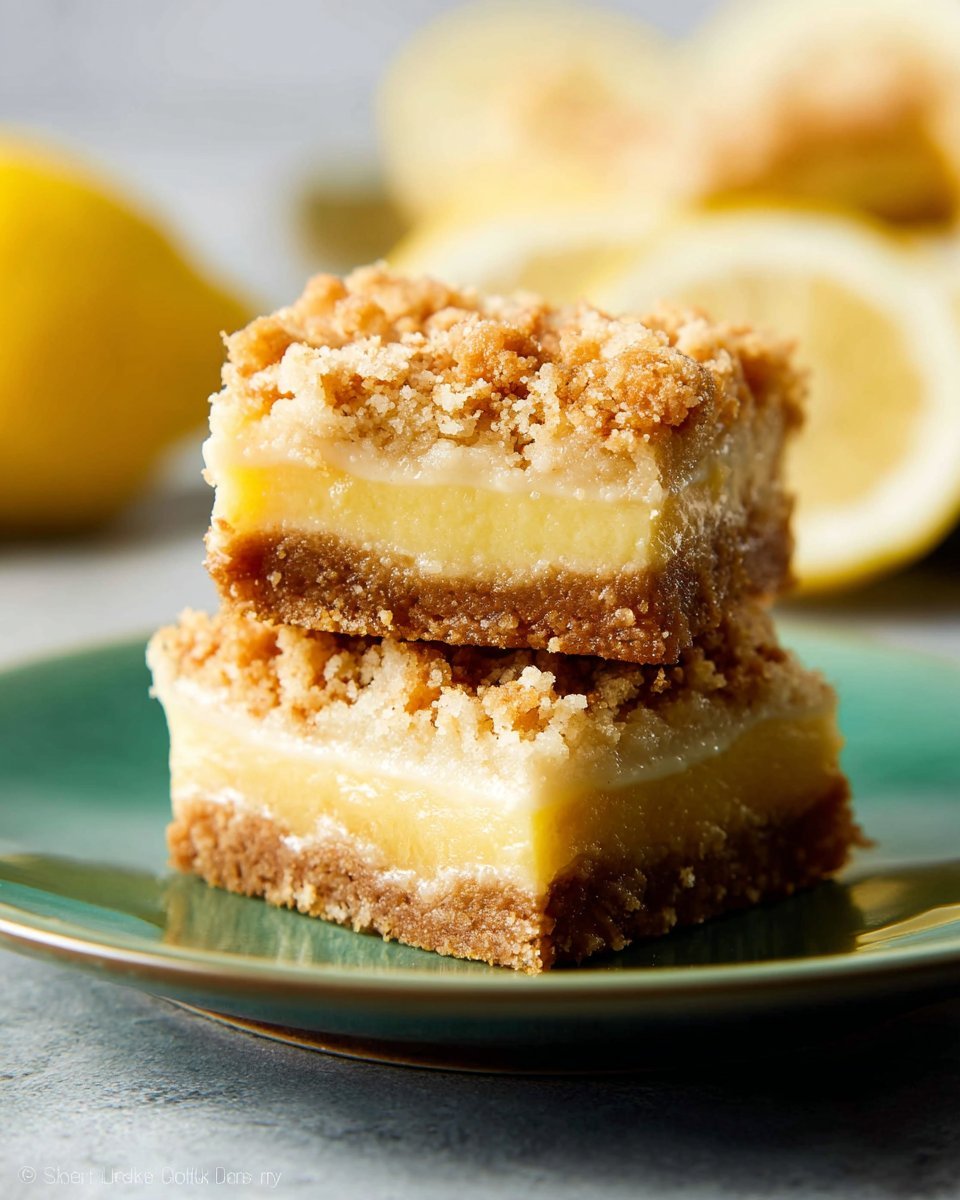Lemon Oat Bars