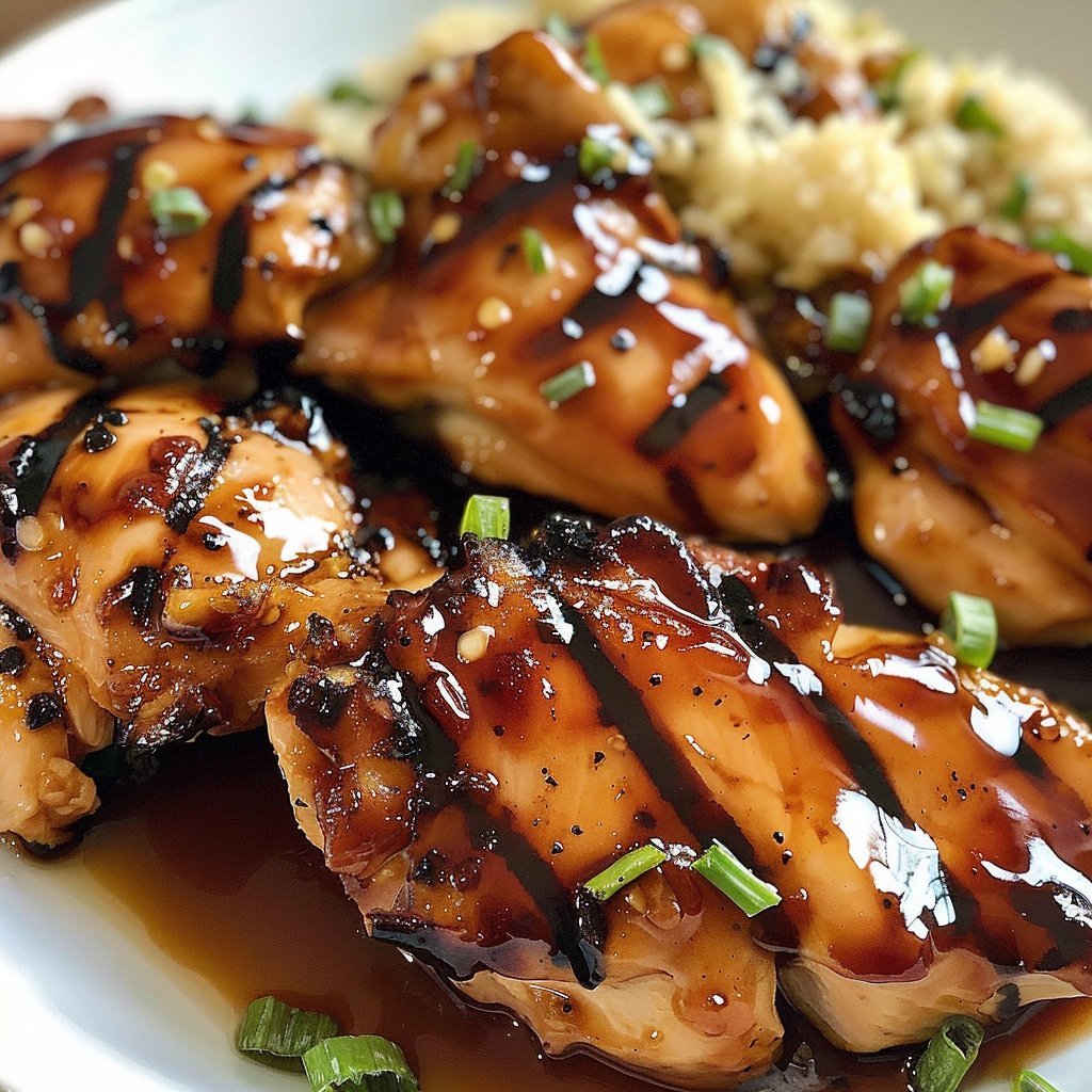 Sweet Grilled Teriyaki Chicken