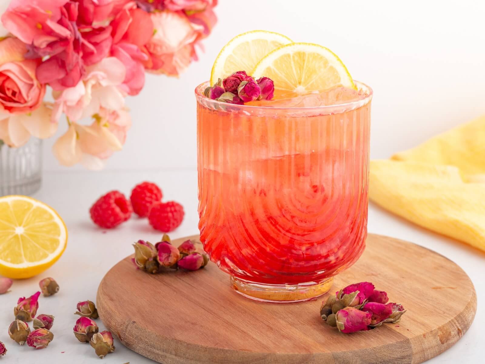 Raspberry Rose Mocktail
