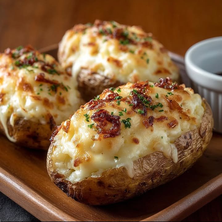 French Onion Potato Gratin