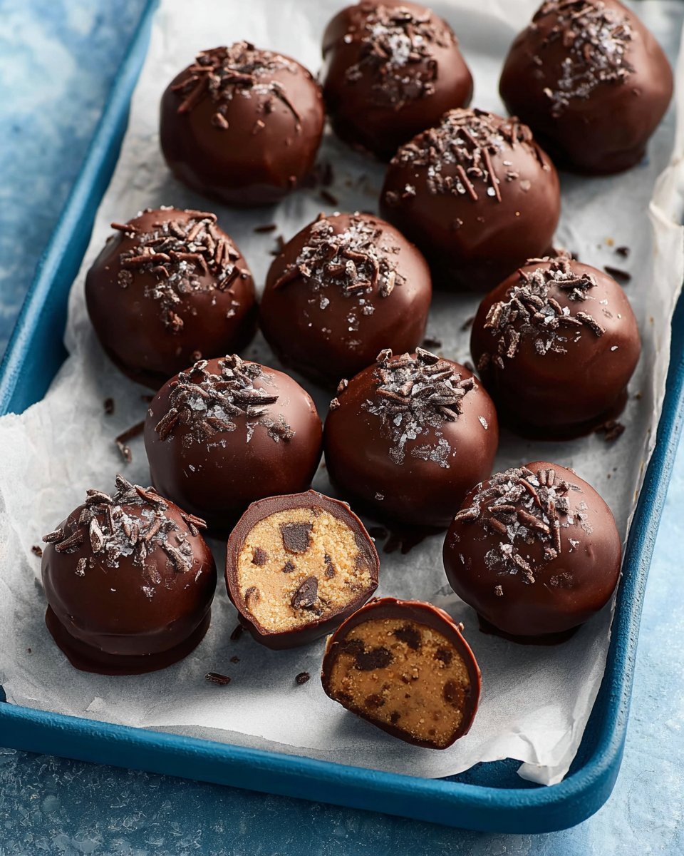 Chocolate Chip Cookie Truffles