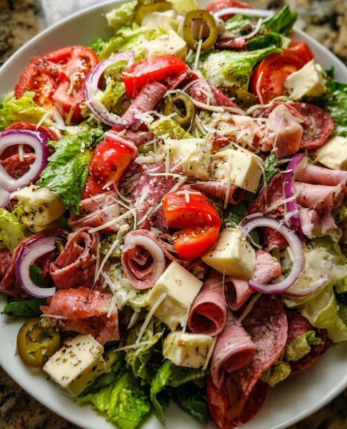 Healthy Italian Sub Salad