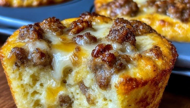 High Protein Sausage Pancake Muffins protein pancakes High Protein Sausage Pancake Muffins