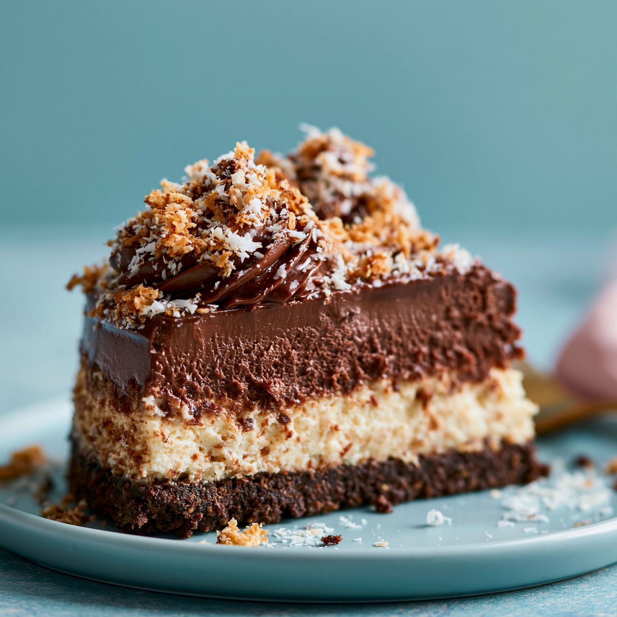 Deutsche Schokoladentorte Käsekuchen