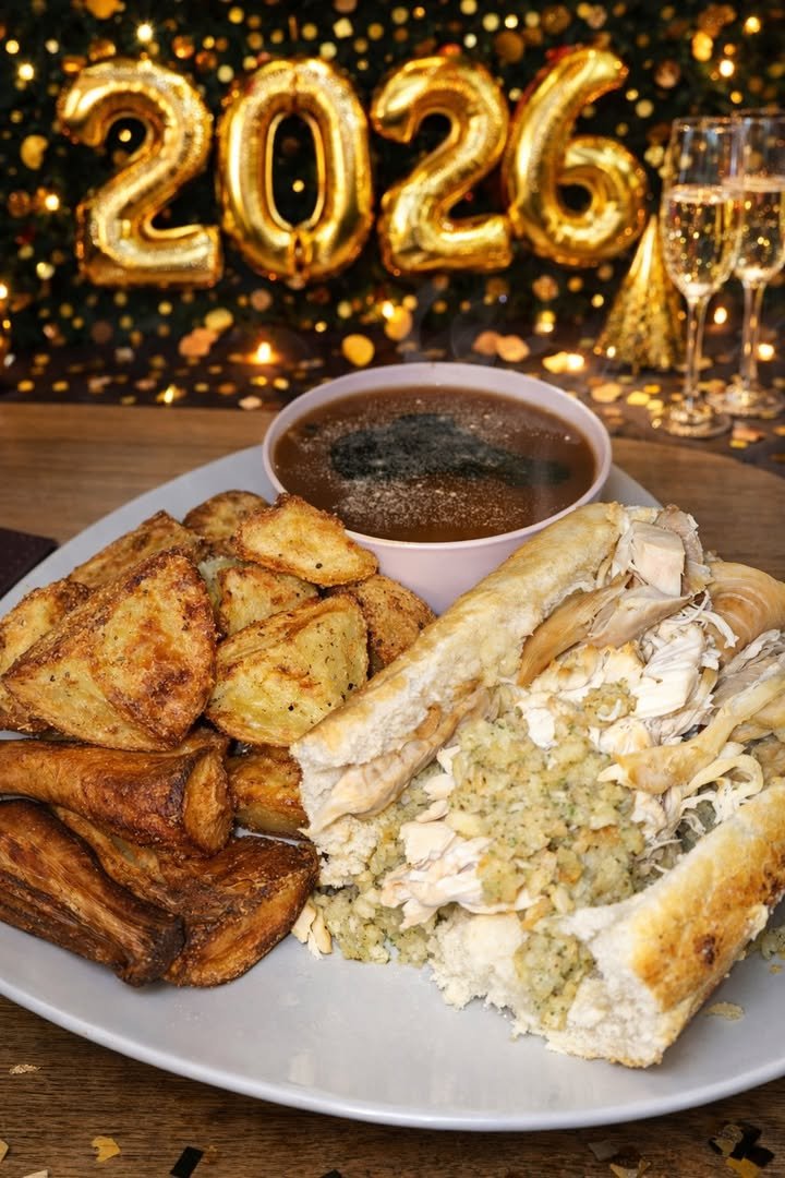 Chicken & Stuffing Tiger Baguette