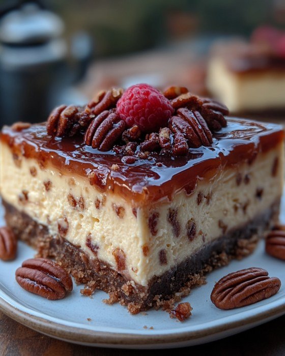 Pecan-Pie-Käsekuchen