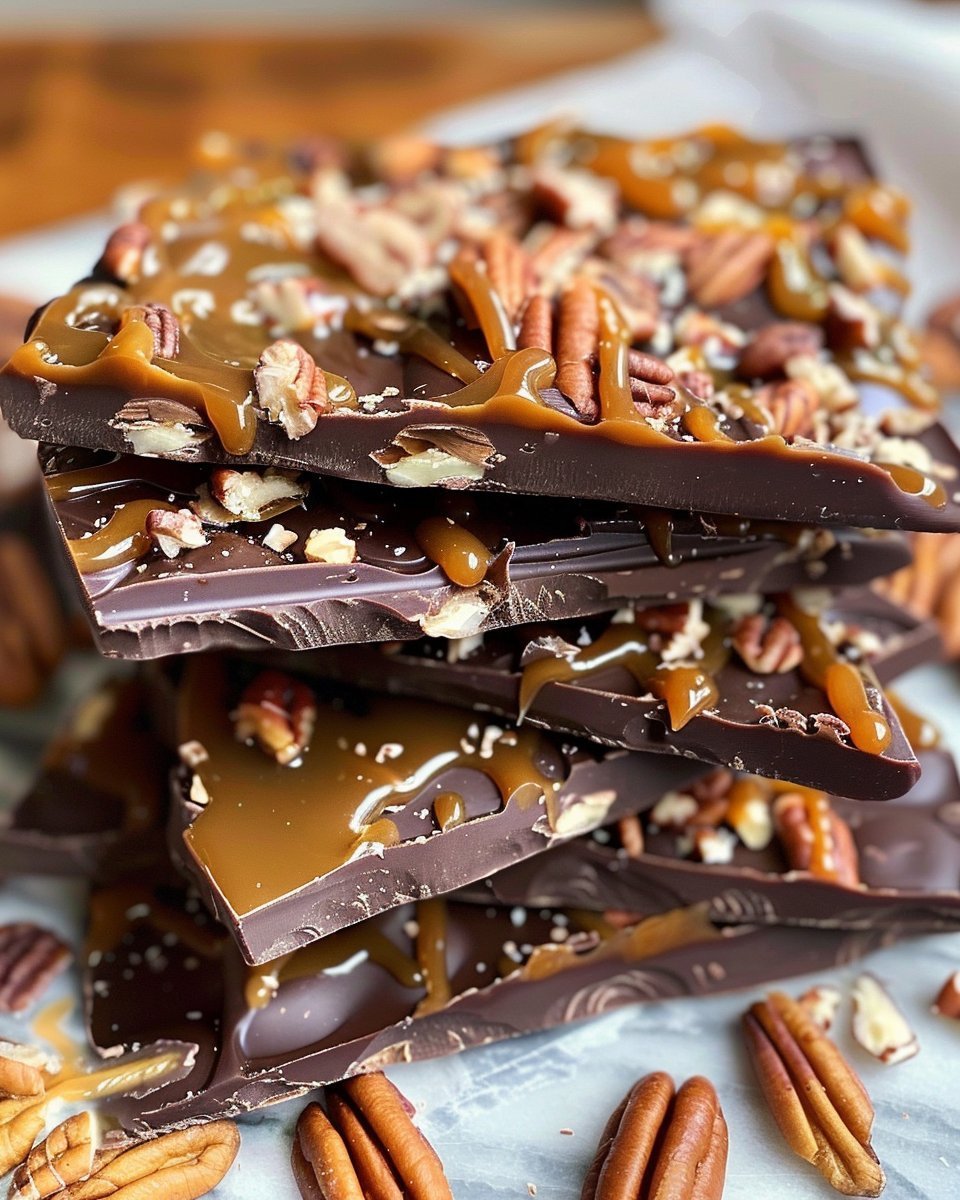 Chocolate Caramel Bark