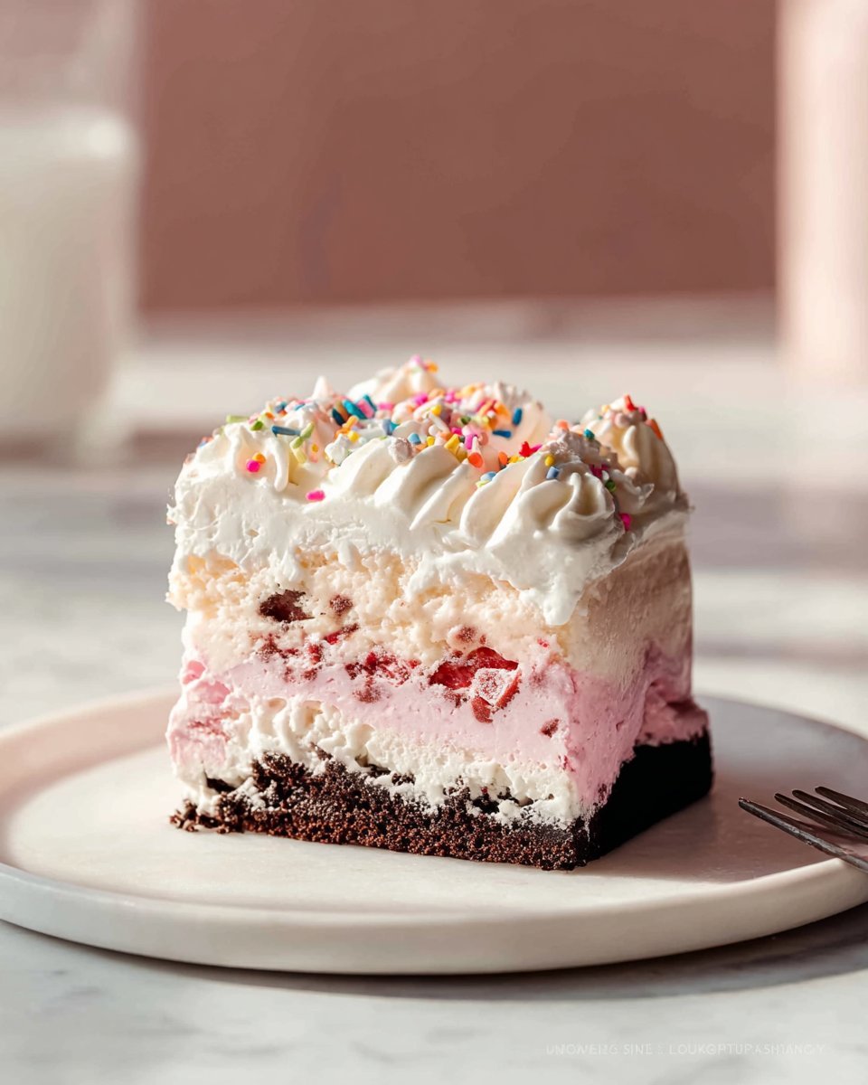 Ice Cream Cake with Oreo Crust