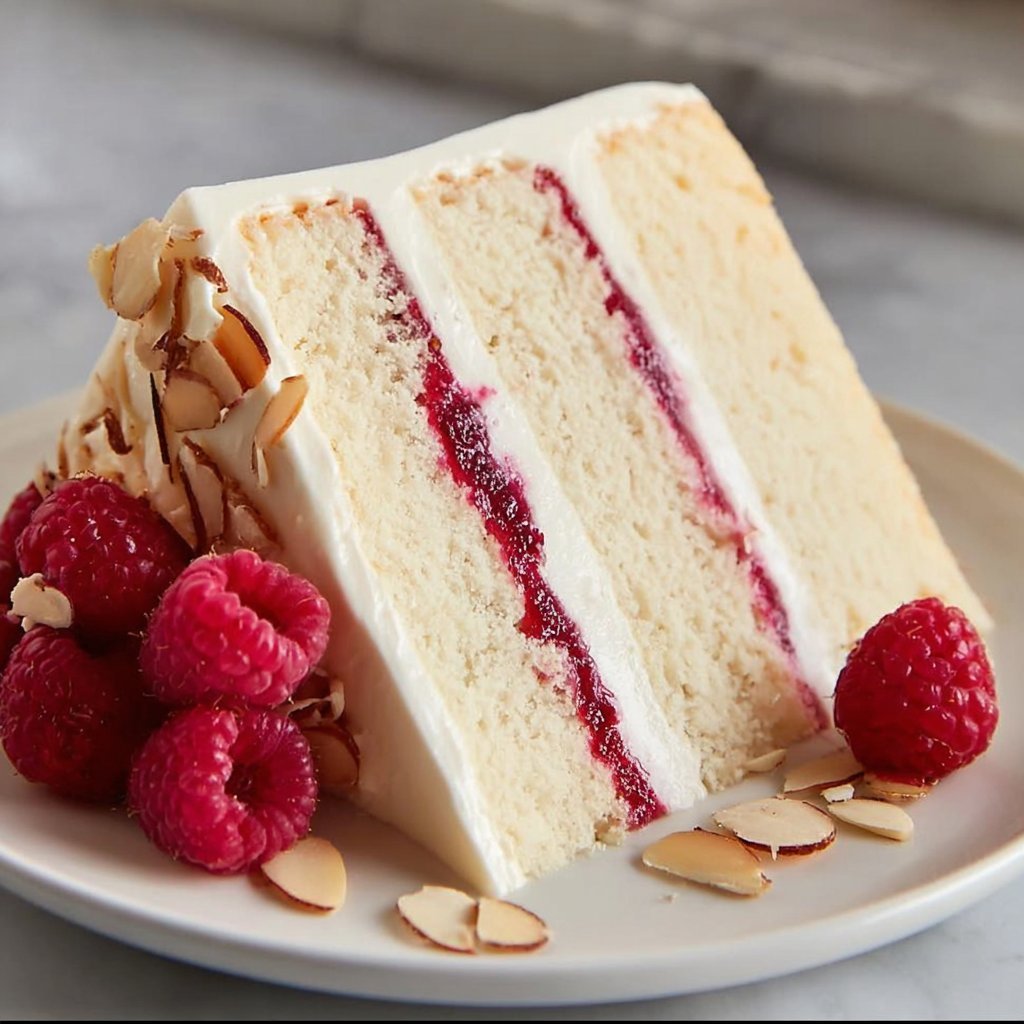 Raspberry Almond Cake