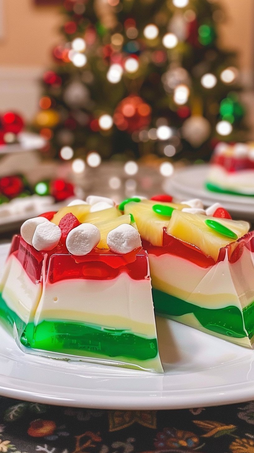 Christmas Ribbon Salad