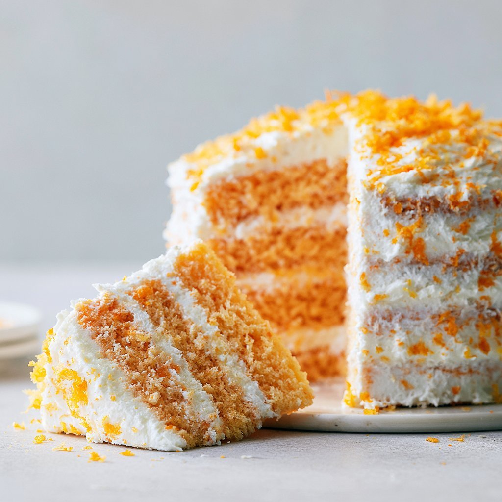 Orange Creamsicle Cake
