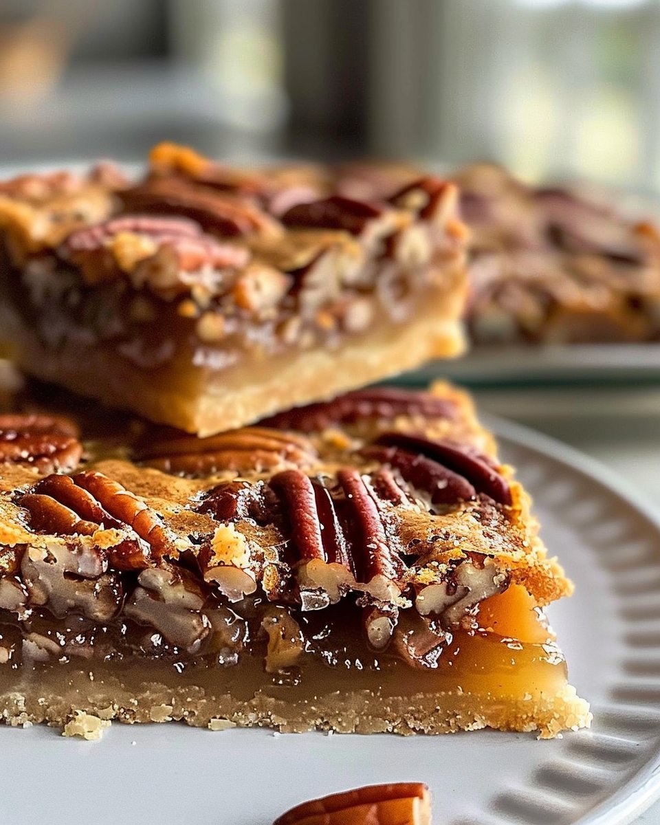 Easy Pecan Pie Bars