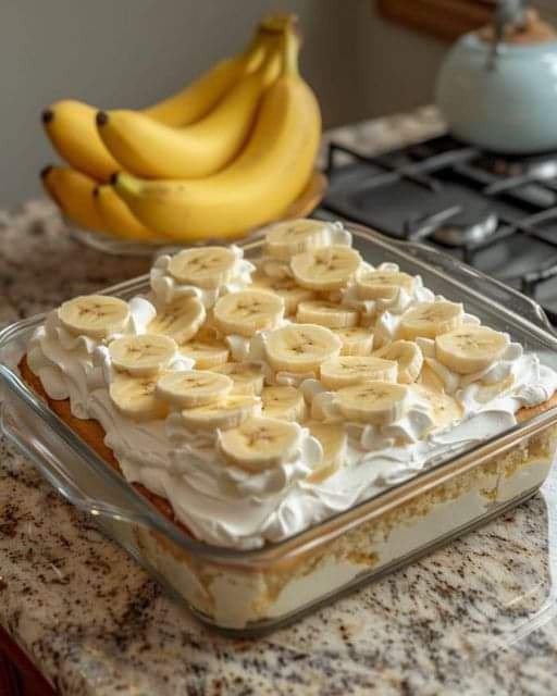 Bananen-Karamell-Dessert