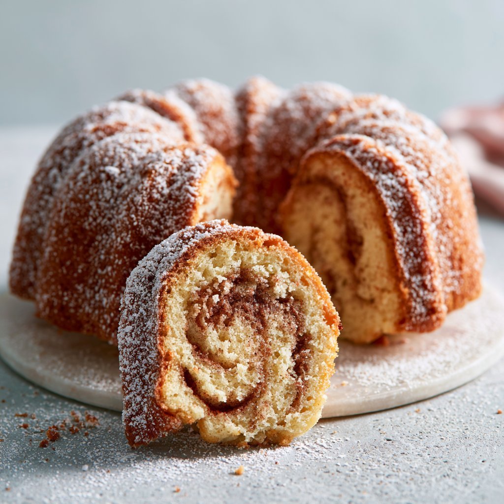 Cinnamon Swirl Bundt Cake