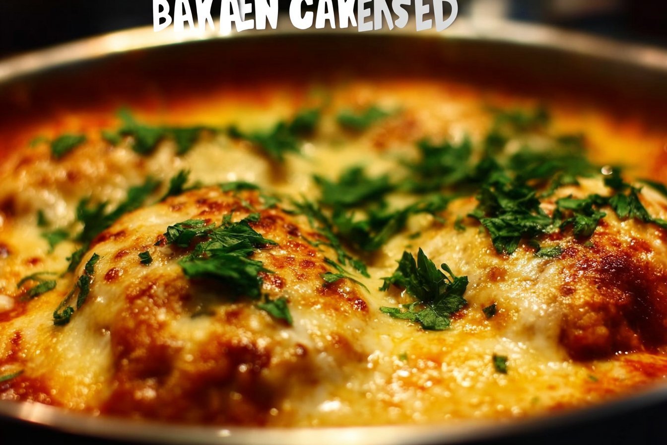 Baked Chicken Parmesan