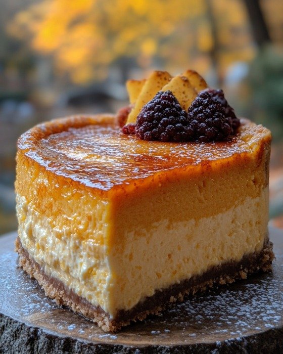 Cremiger Kürbis-Käsekuchen Genuss