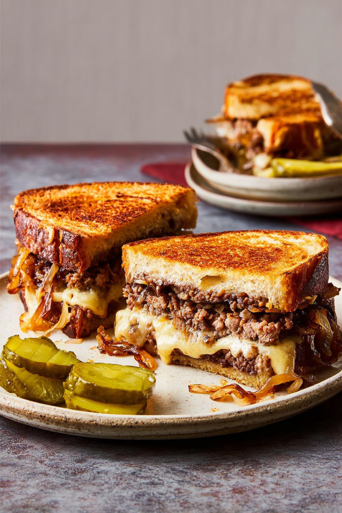 Patty Melt Toasties