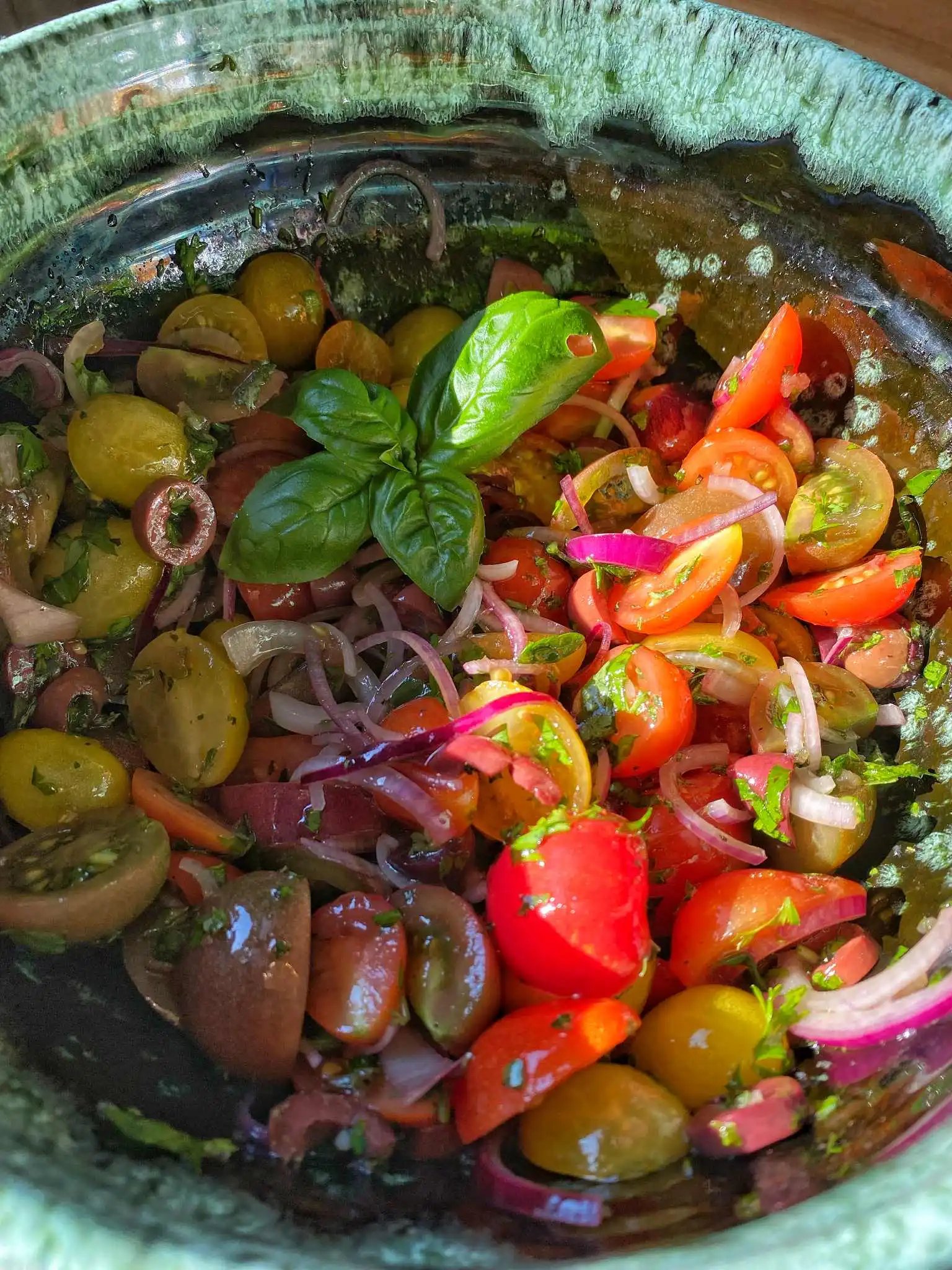 Marinated Tomato Salad
