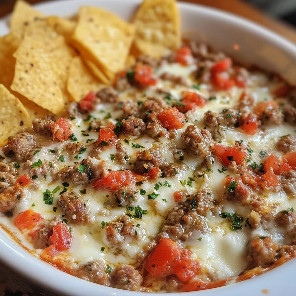 Sausage Cheese Dip