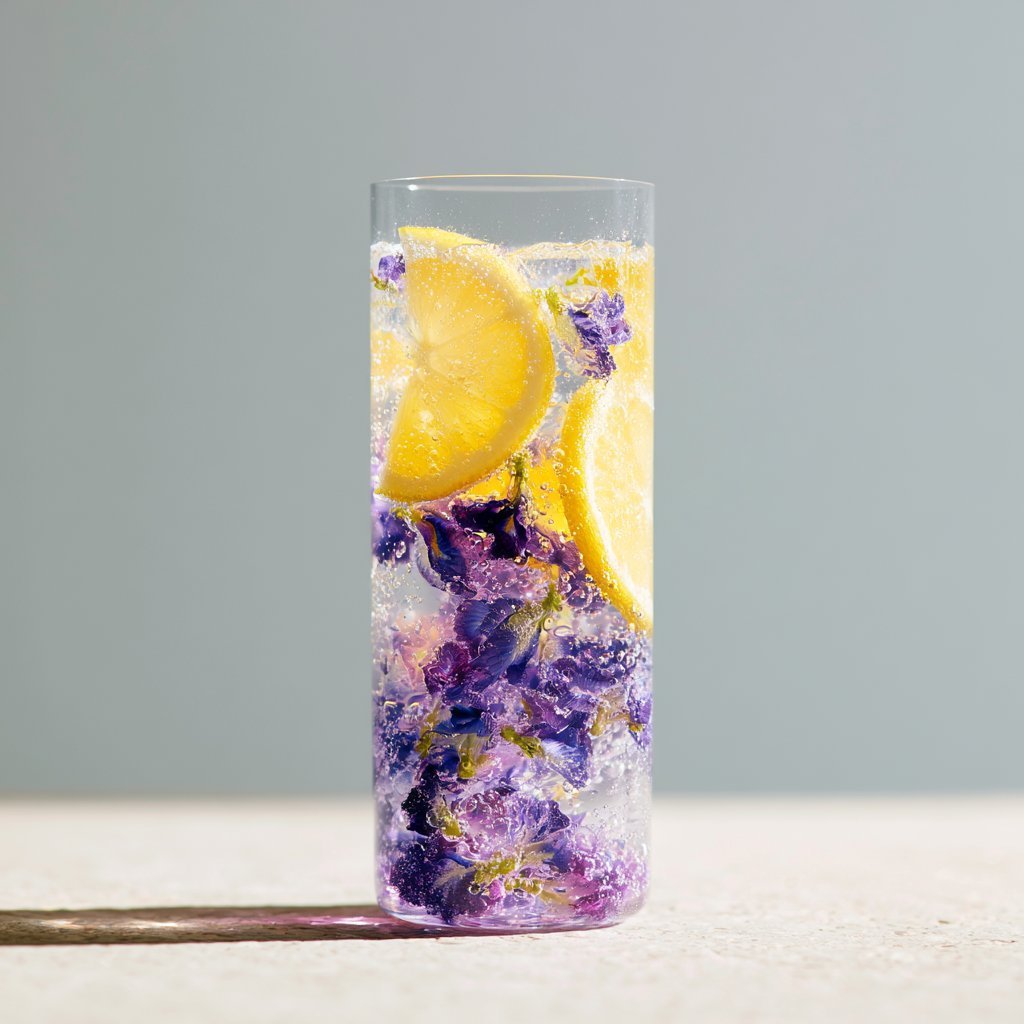 Honig-Zitrone Schmetterling Fizz