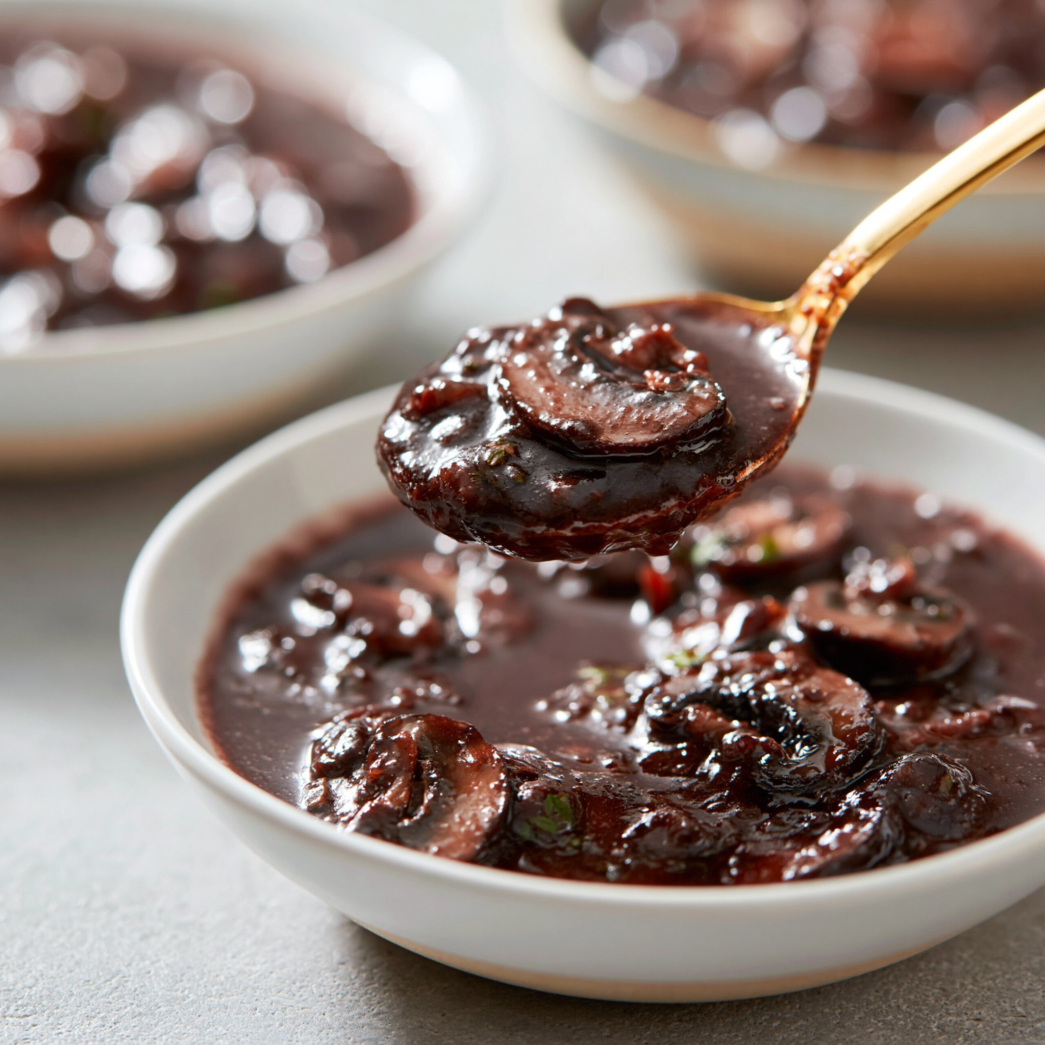 Red Wine Mushroom Sauce