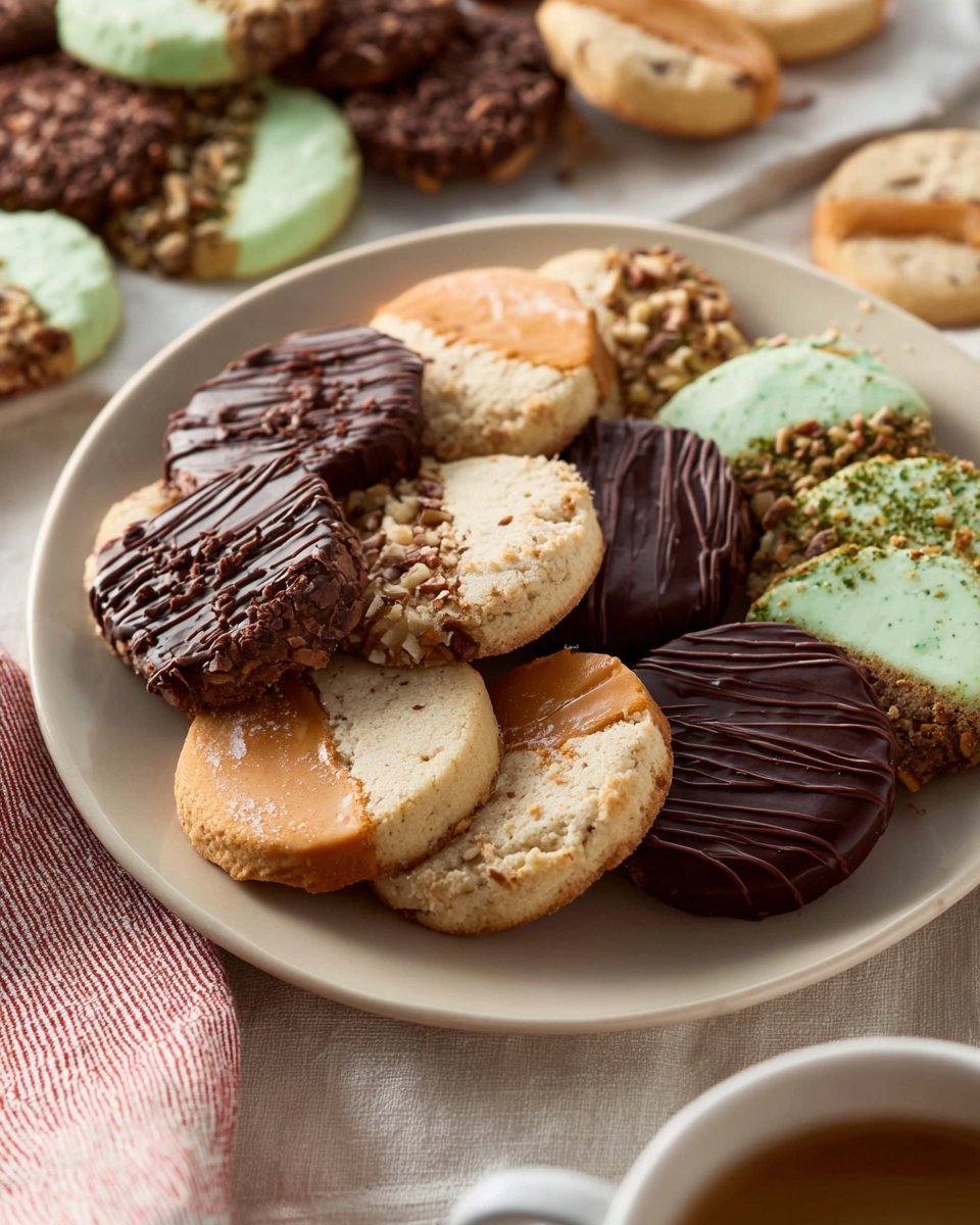 Cookies with Various Toppings
