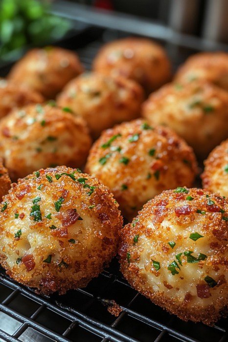 Bacon Jalapeño Popper Käsebällchen