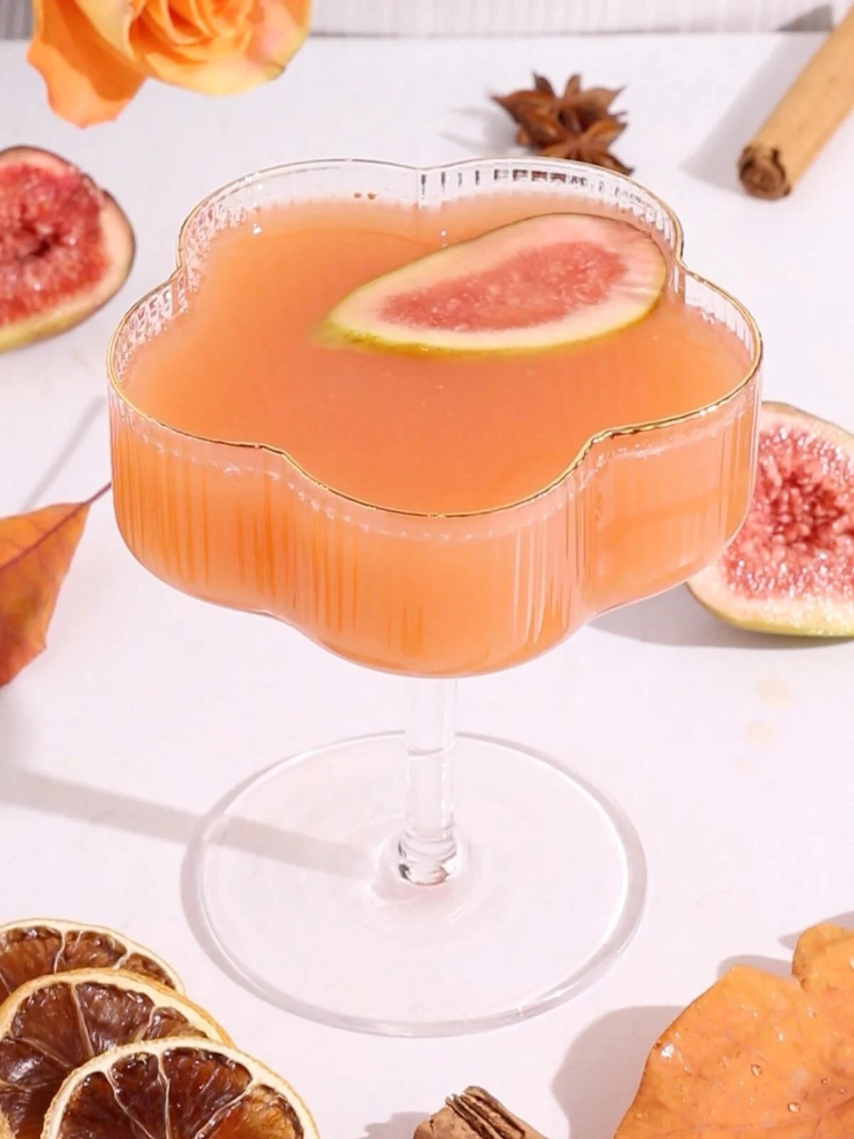 Fig Mocktails with Apple