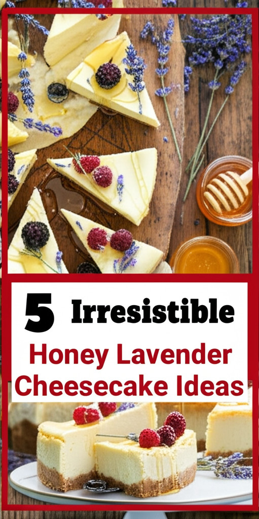 5 Irresistible Honey Lavender Cheesecake Recipes to Try honey lavender cheesecake