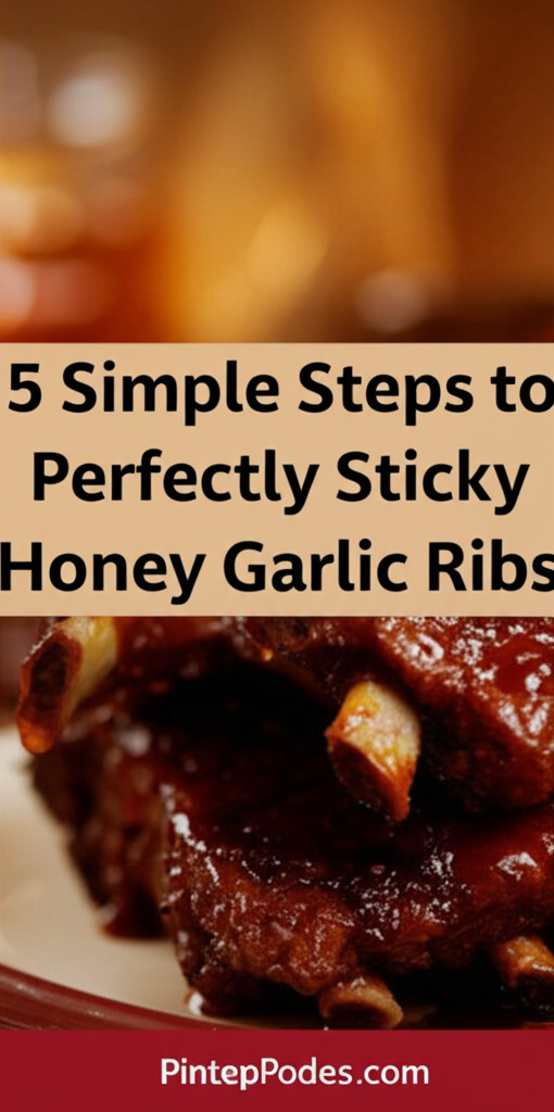 5 Simple Steps to Perfectly Sticky Honey Garlic Ribs