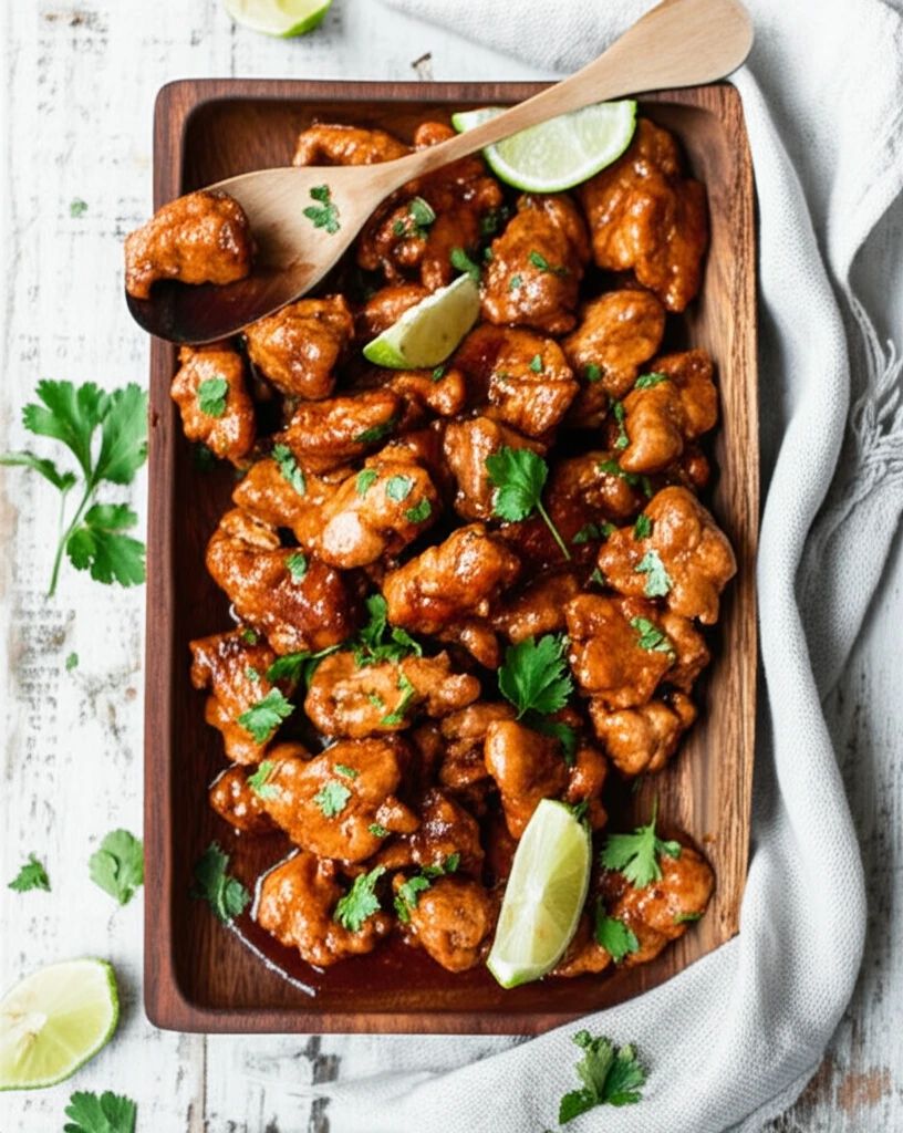 pollo con almendras thermomix