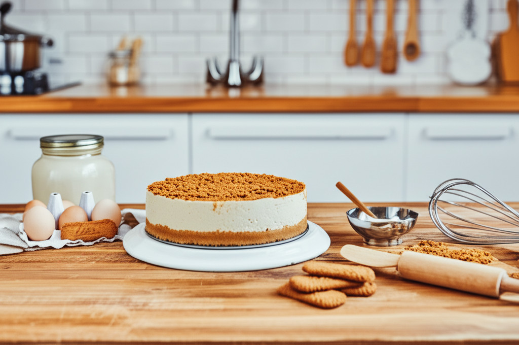 tarta de queso lotus