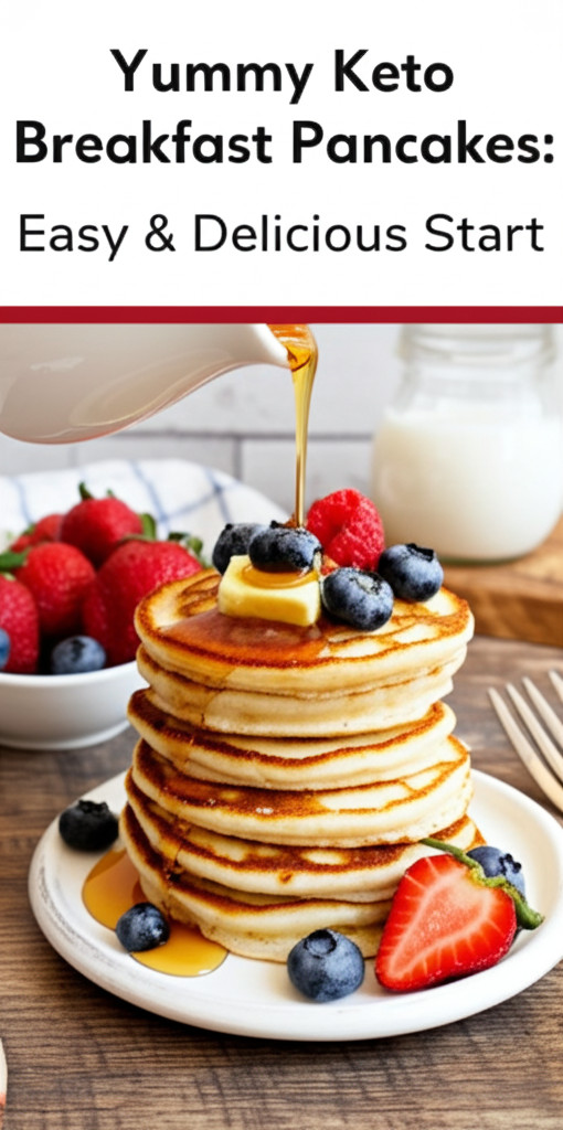Yummy Keto Breakfast Pancakes: Easy & Delicious Start