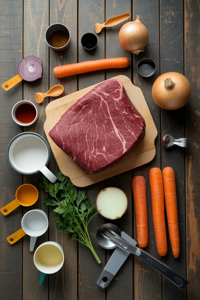 Rindfleisch langsam garen Slow Cooker