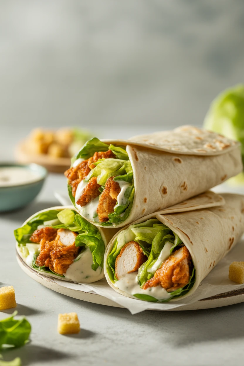 Delicious Chicken Caesar Salad Wraps You’ll Love to Make