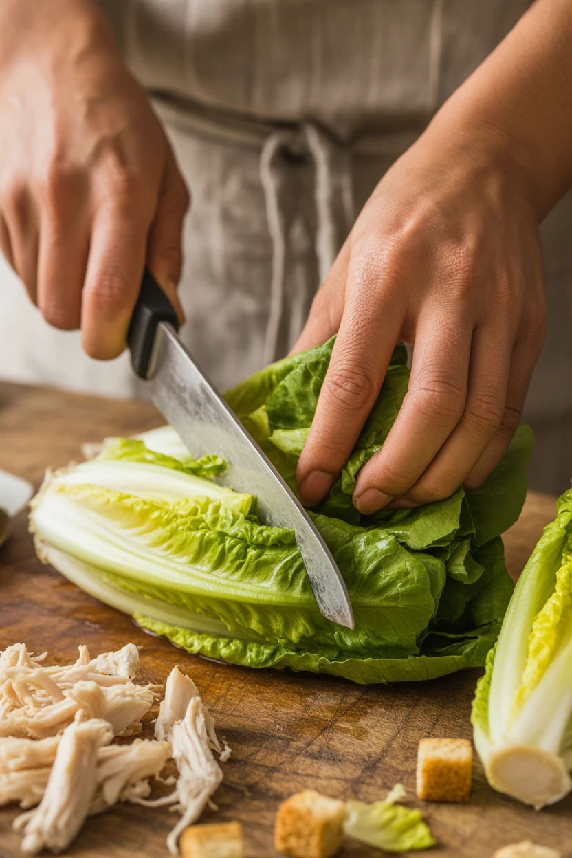 Chicken Caesar Salad Wrap