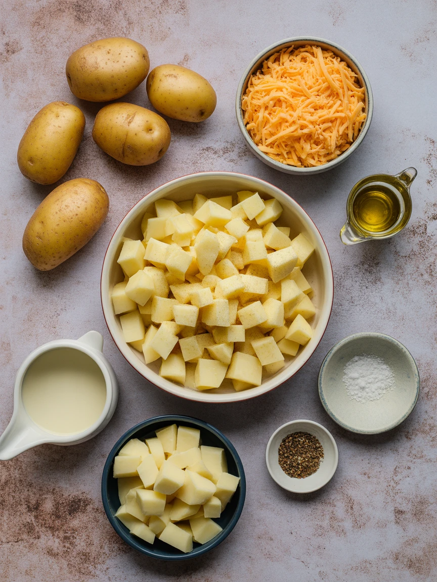 Creamy Diced Cheesy Potatoes That Will Steal the Show