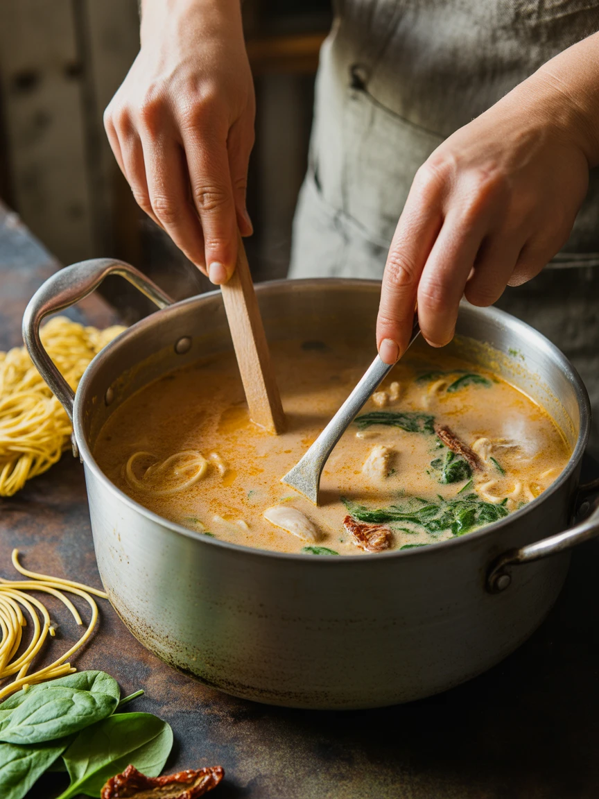 Tuscan Chicken Soup
