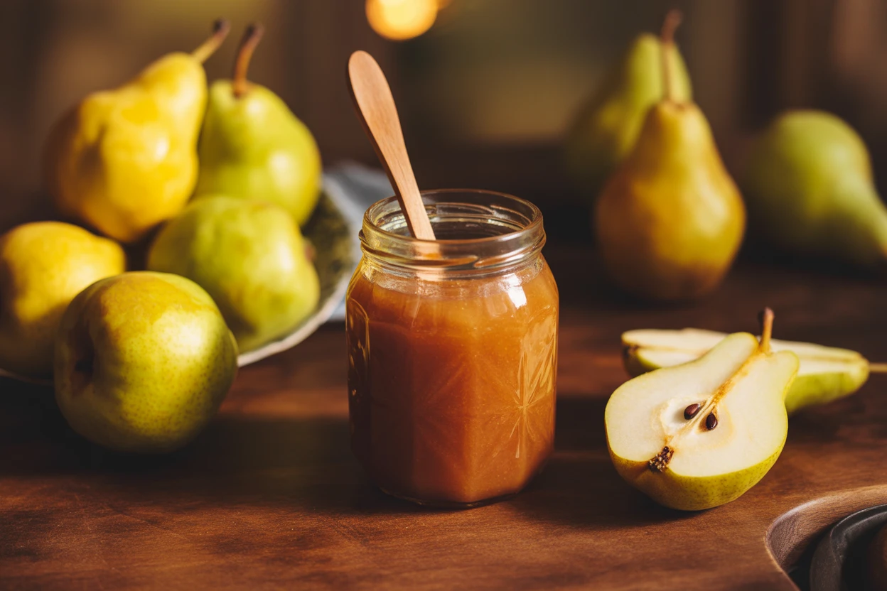 mermelada de pera