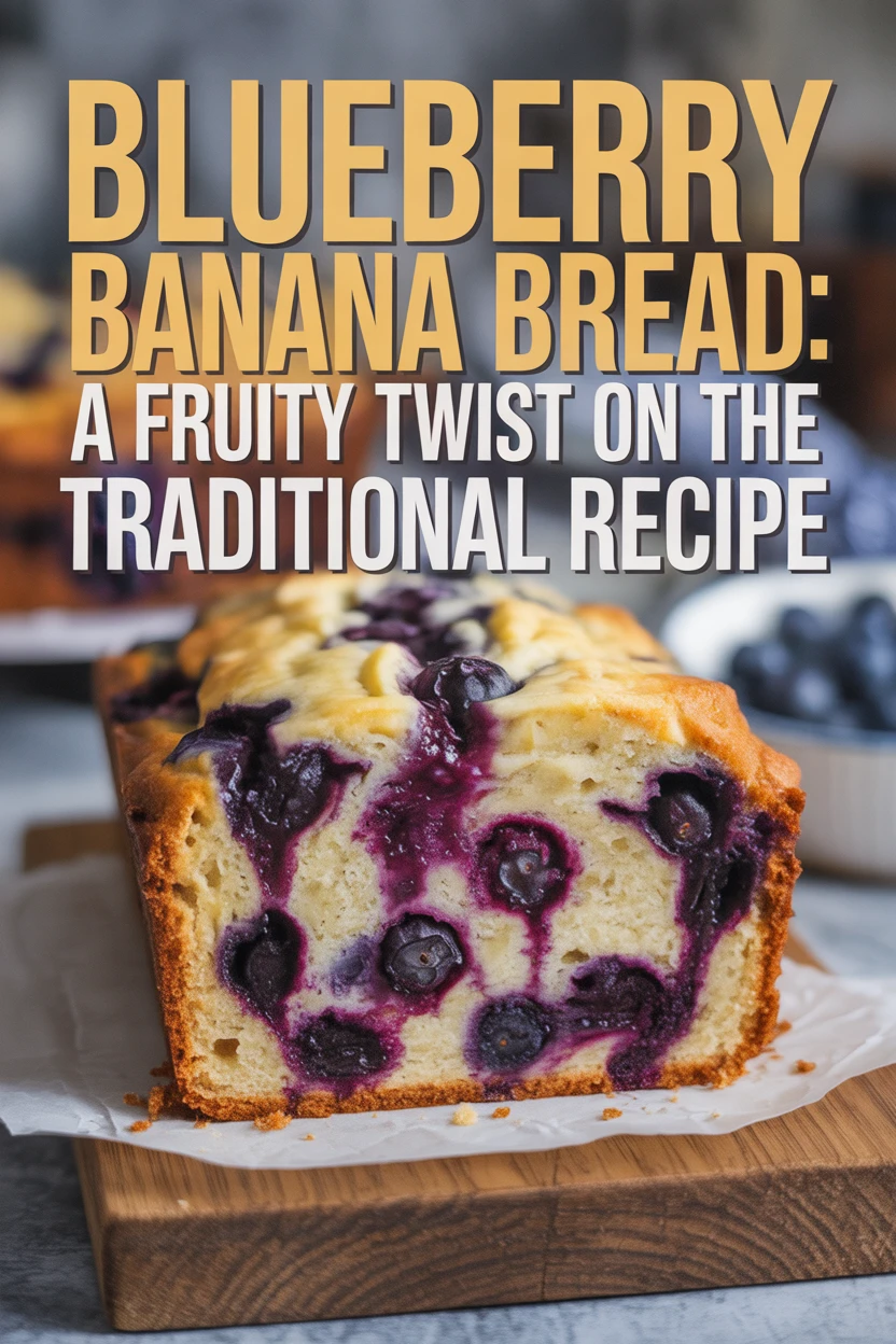 Blueberry Banana Bread: A Fruity Twist on the Traditional Recipe