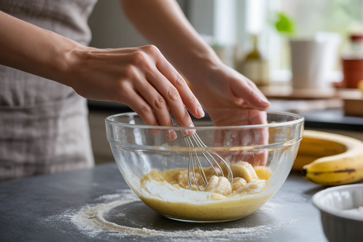 Healthy banana bread