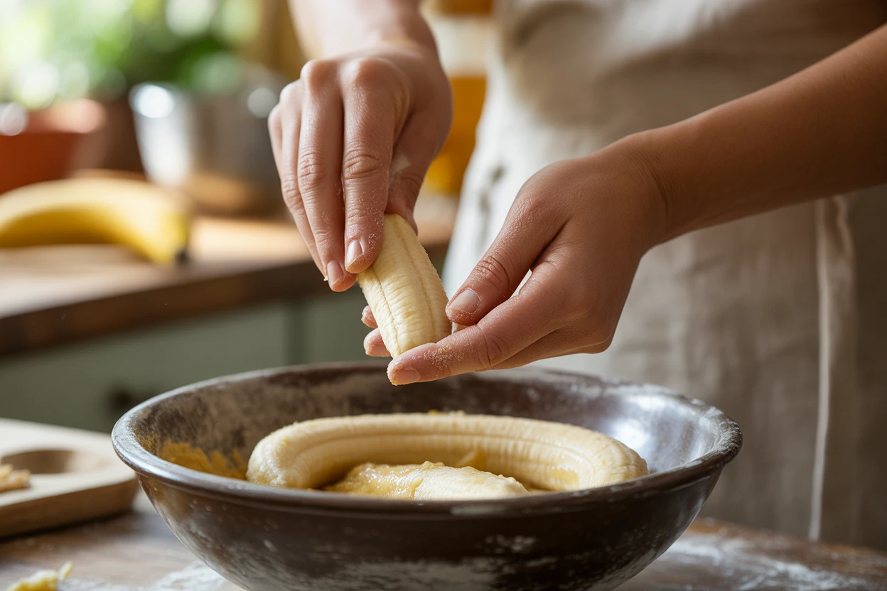 Banana bread muffins